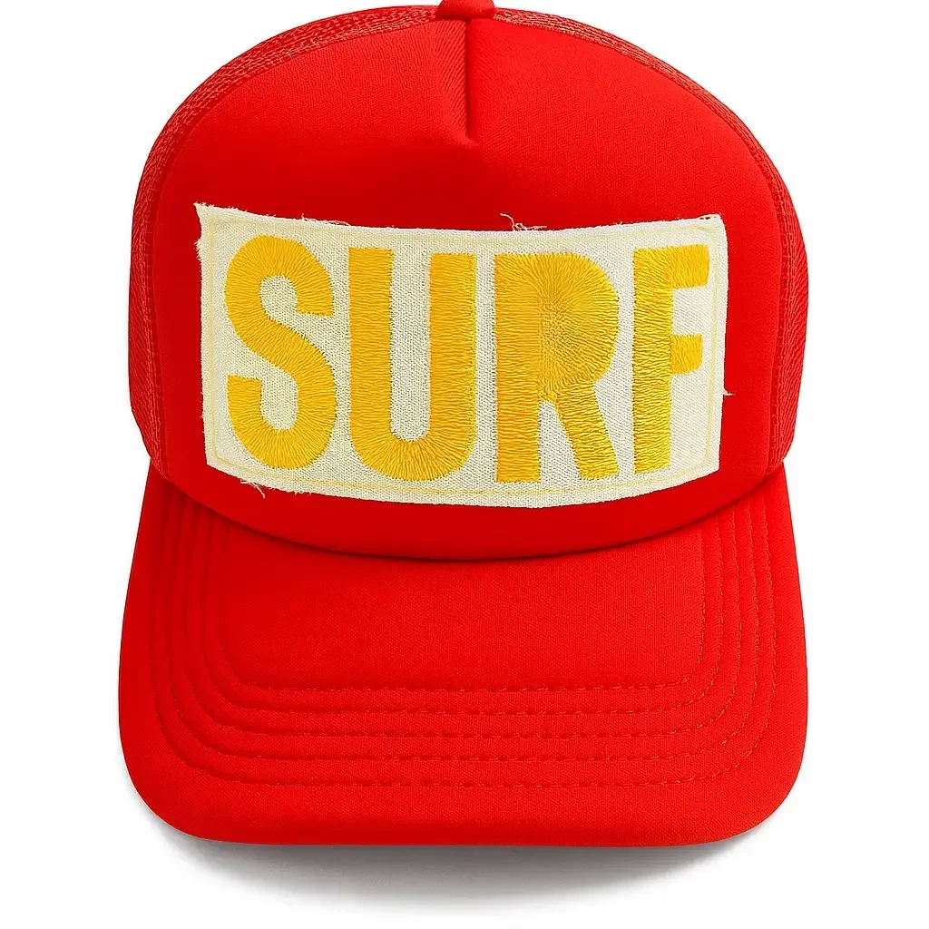 Surf-Truckercap (rot