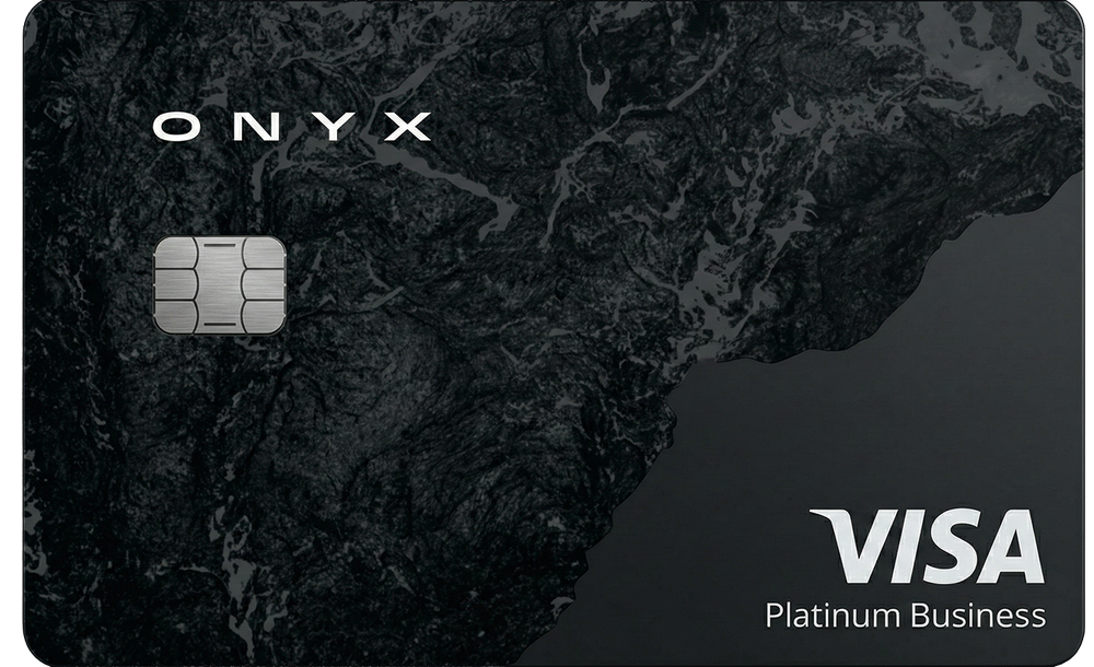 Onyx Visa Platinum Business card