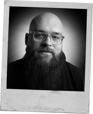 Polaroid photo of Ben Burns, Former COO of The Futur