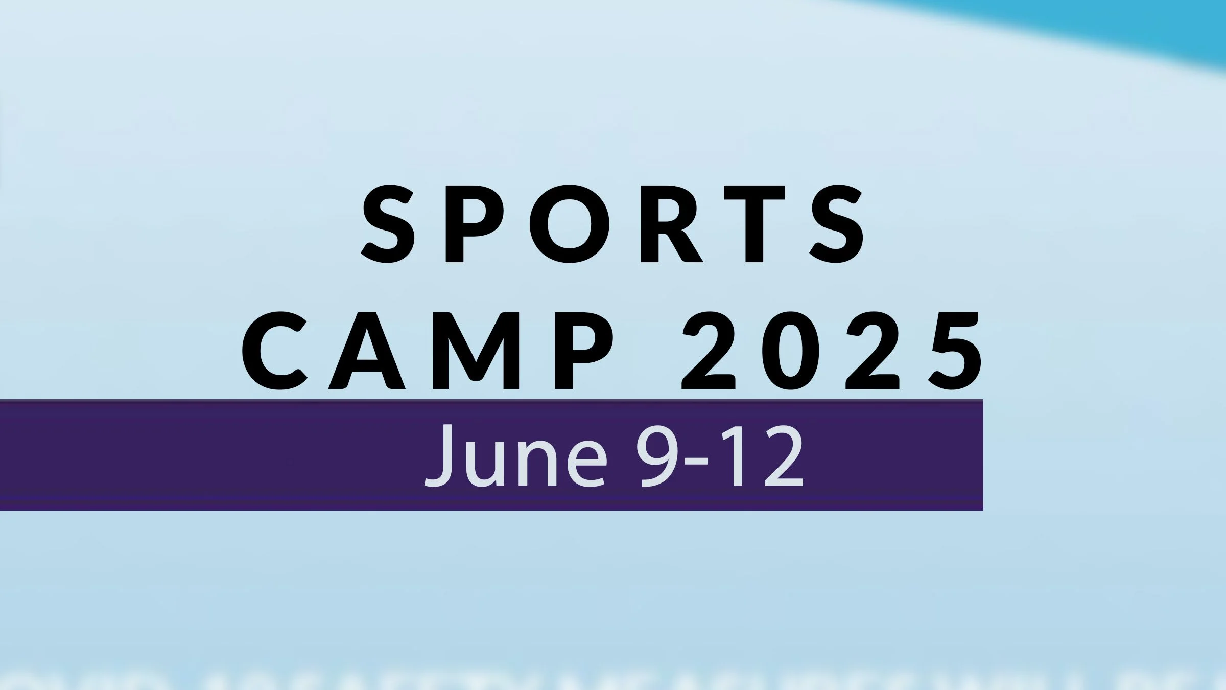 Sports Camp