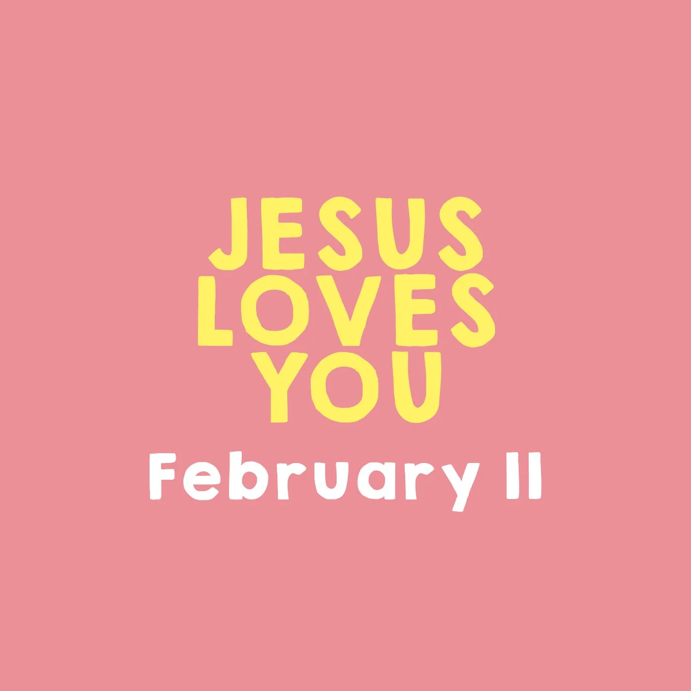 Jesus Loves You