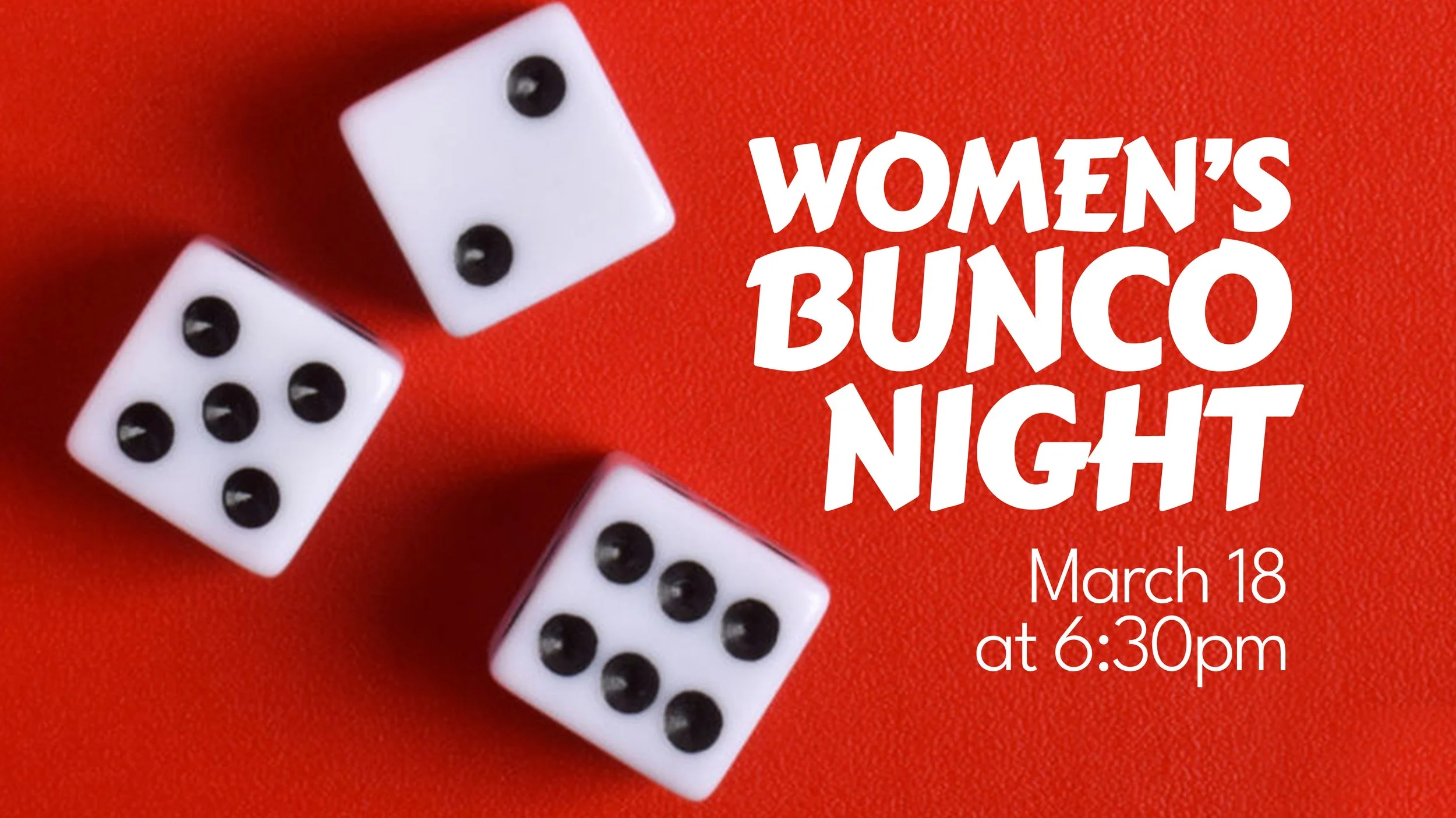 Women’s Bunco Night