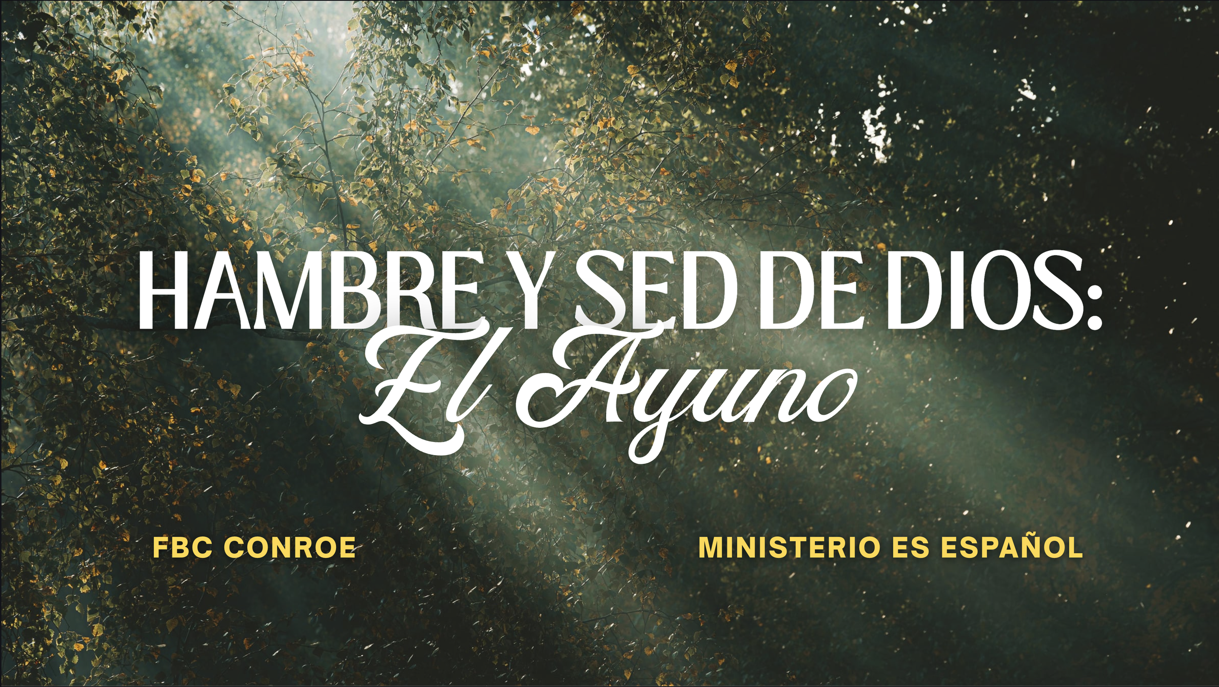 Hambre Y Sed De Dios: El Ayuno - 6