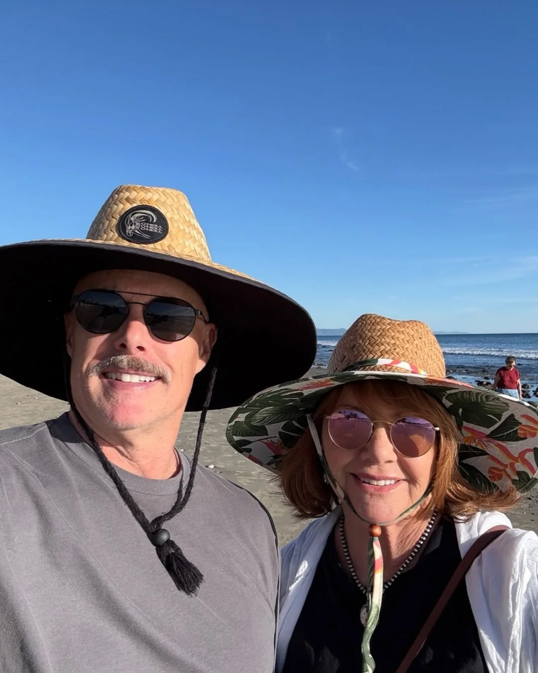 Beach walk with the sis!