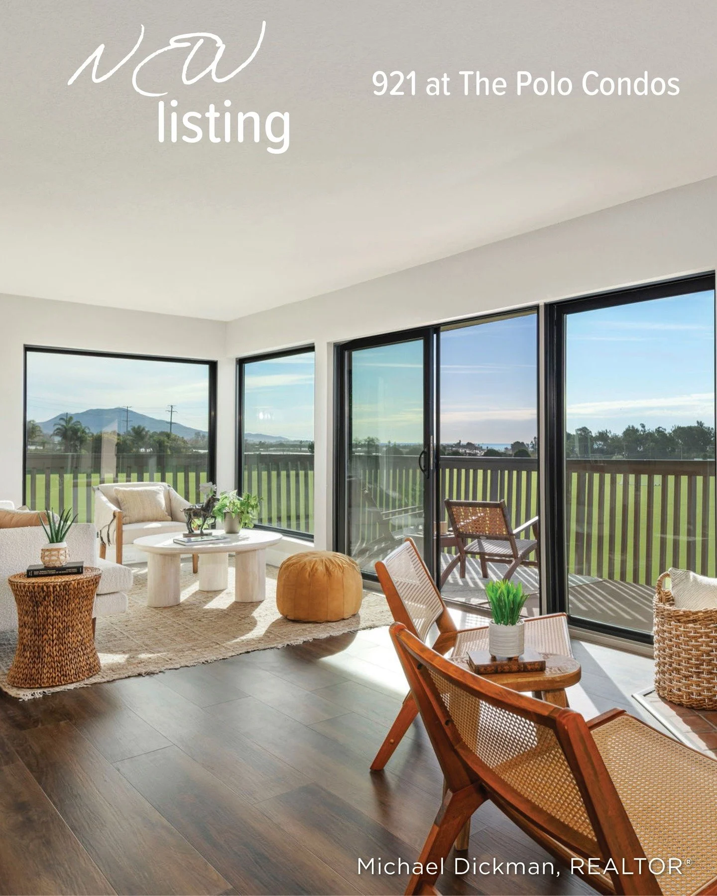 Hold your horses... literally. 🐎✨

Welcome to 921 at The Polo Condos, where "front row seats" isn&rsquo;t just a figure of speech. We&rsquo;re talking a rare 3-bed, 2-bath gem at the SB Polo Club that basically gives you 270 degrees of &qu