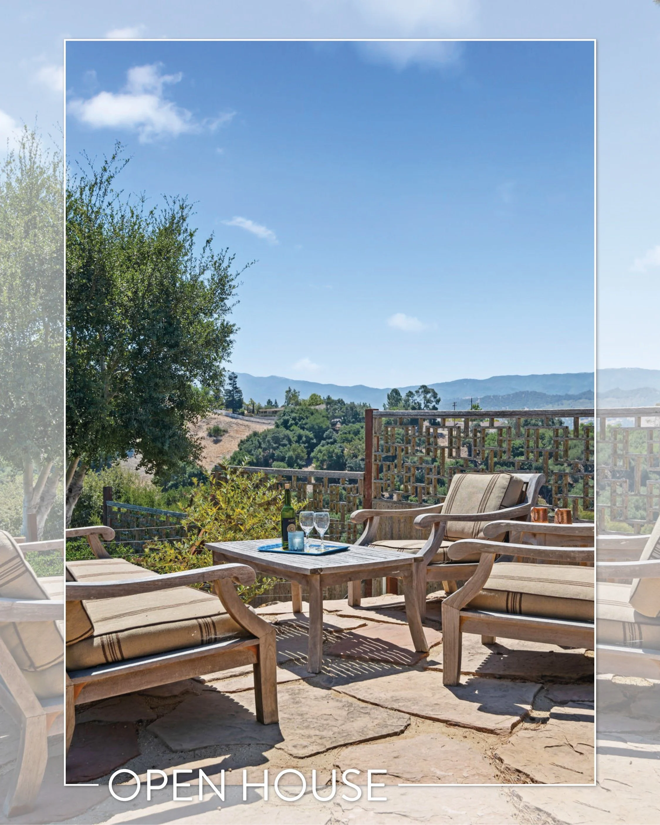 𝗢𝗽𝗲𝗻 𝗛𝗼𝘂𝘀𝗲. 𝗦𝗮𝘁𝘂𝗿𝗱𝗮𝘆, 𝟭𝟮-𝟯.

1535 Gamby Way, Solvang.

Doors open wide. Morning light. Valley air. Long dinners under open sky. Coffee on the patio. Wine at golden hour.

This is Wine Country living, the way it's meant to be.

Now