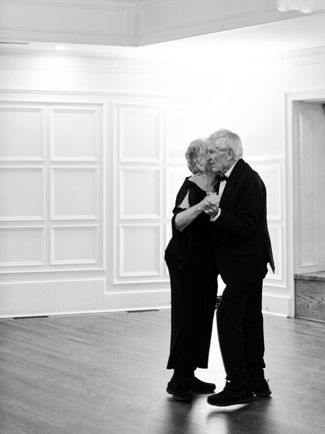 The wedding guests are all mingling in a different room, but your grandparents stayed behind to wait for the dance to begin. The DJ is finishing his pre-reception sound check and making sure everything is air tight. 
⠀⠀⠀⠀⠀⠀⠀⠀⠀
Gradually, you realize 