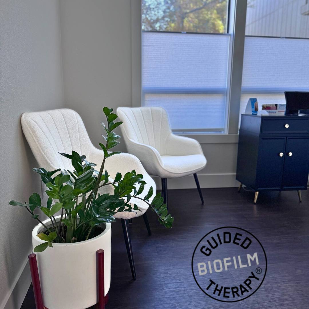 An exciting new service is coming soon to Smiles by Candy Dental Hygiene Practice! 🦷✨

What is Guided Biofilm Therapy??

Step 1 - Oral Health Check
A full oral health assessment screens for gum disease risks to enable early detection and prevention.