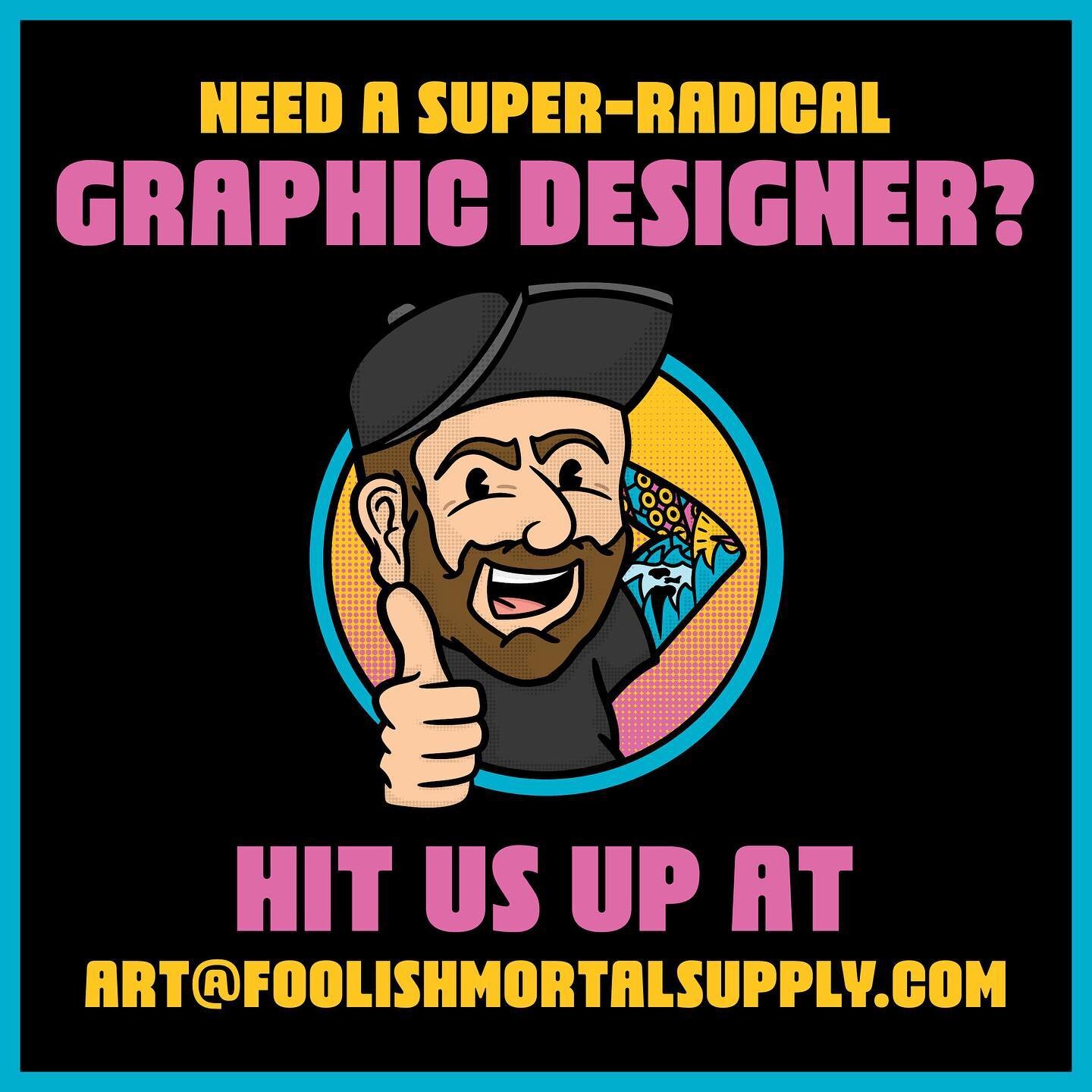 I&rsquo;m back on the hunt for new clients! Do you need a rad new logo? Looking for new graphics for your brand? Hit me up! I would love to hear more of what you have in mind!!!

#ryandrawsstuff #graphicartist #freelancedesigner #freelanceartist #hir