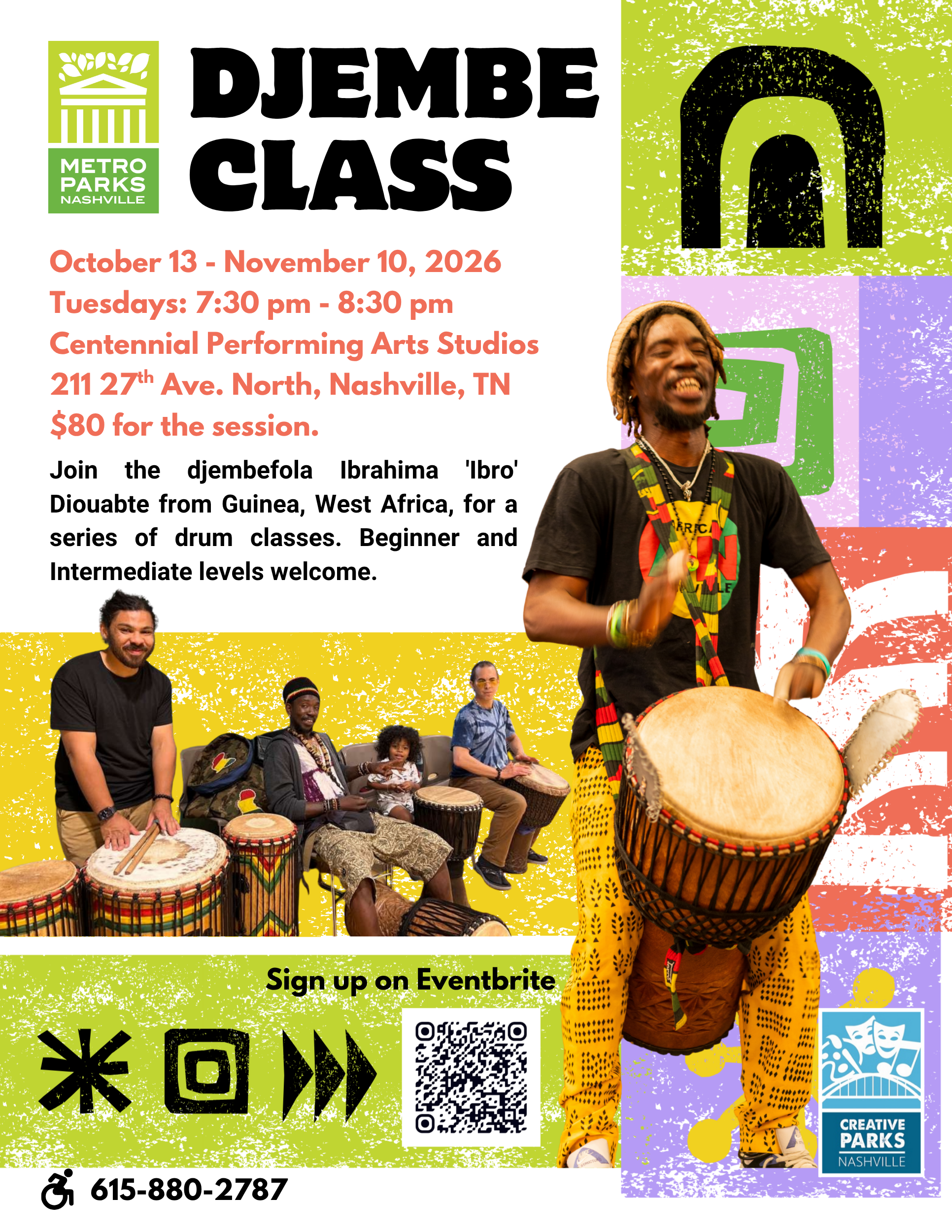 Drum series with Ibro Dioubate 