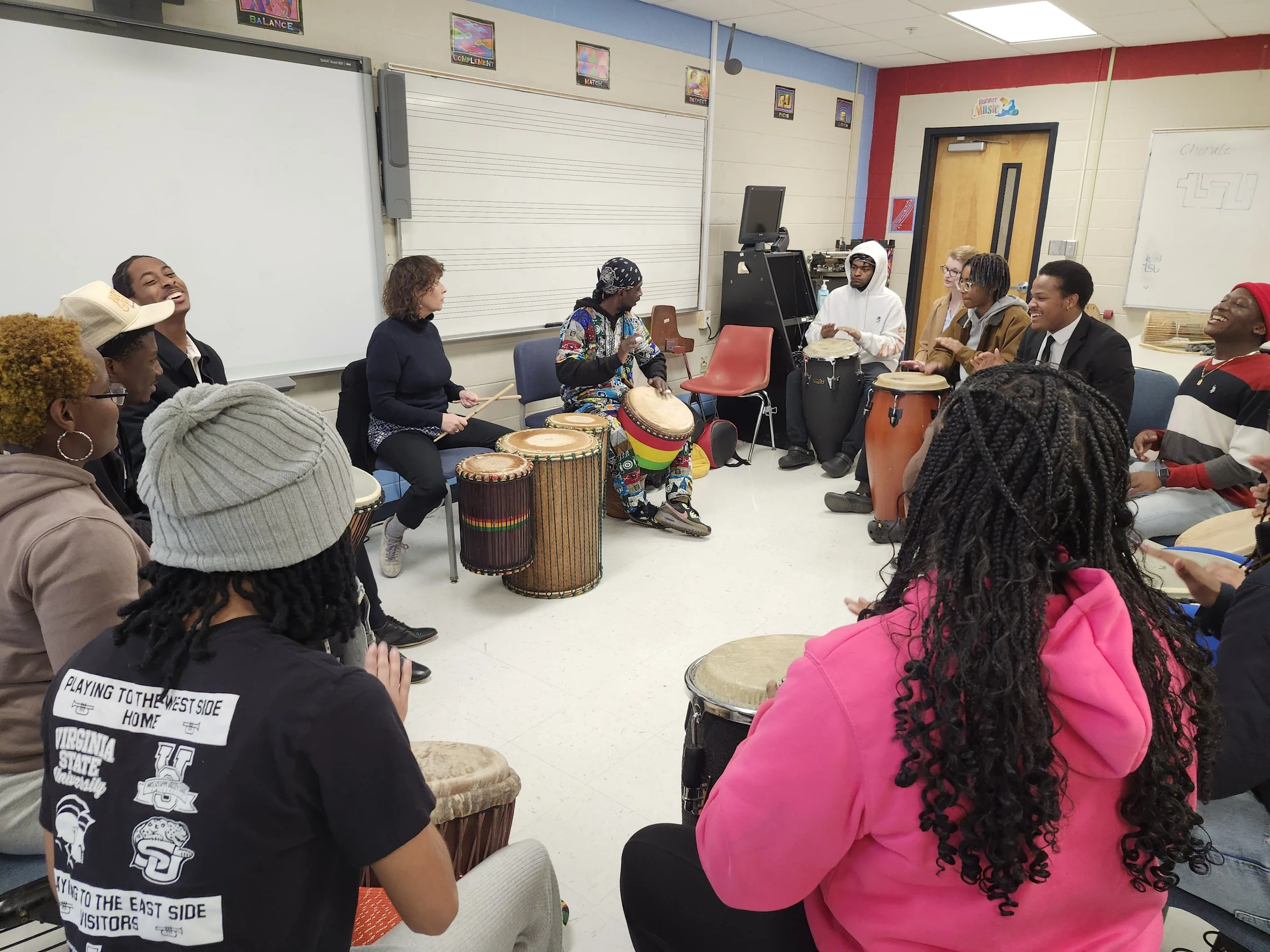 Teaching TSU music students 2023-present