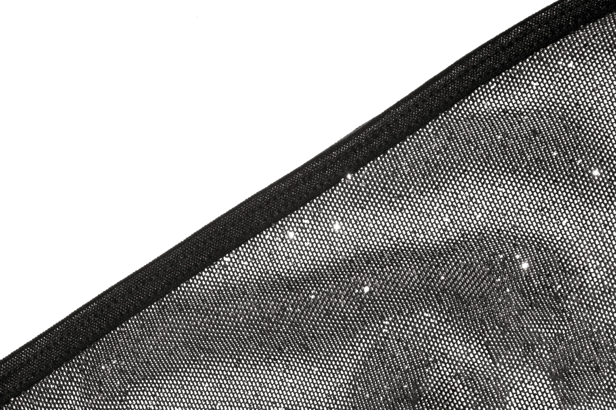 BLACK SPARKLE MESH WRAP