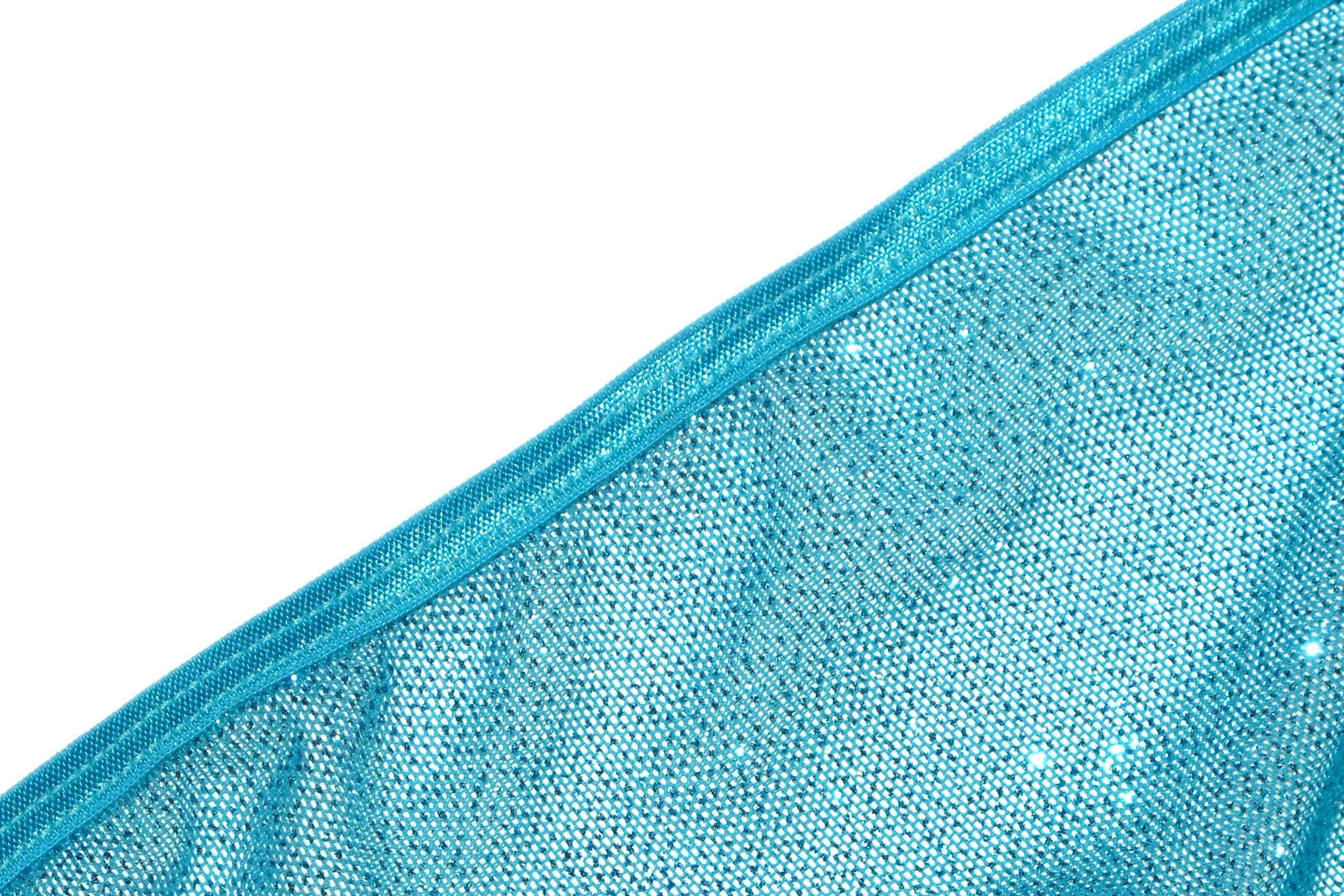 NEON BLUE MESH WRAP