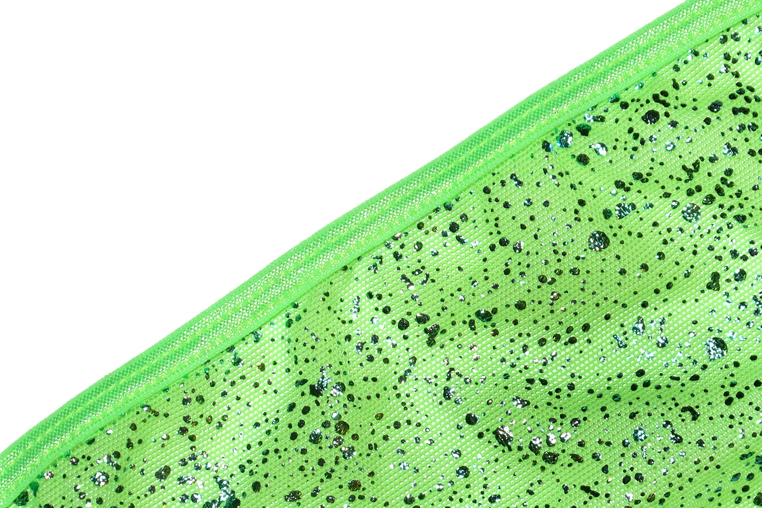 GREEN CHROME MESH WRAP