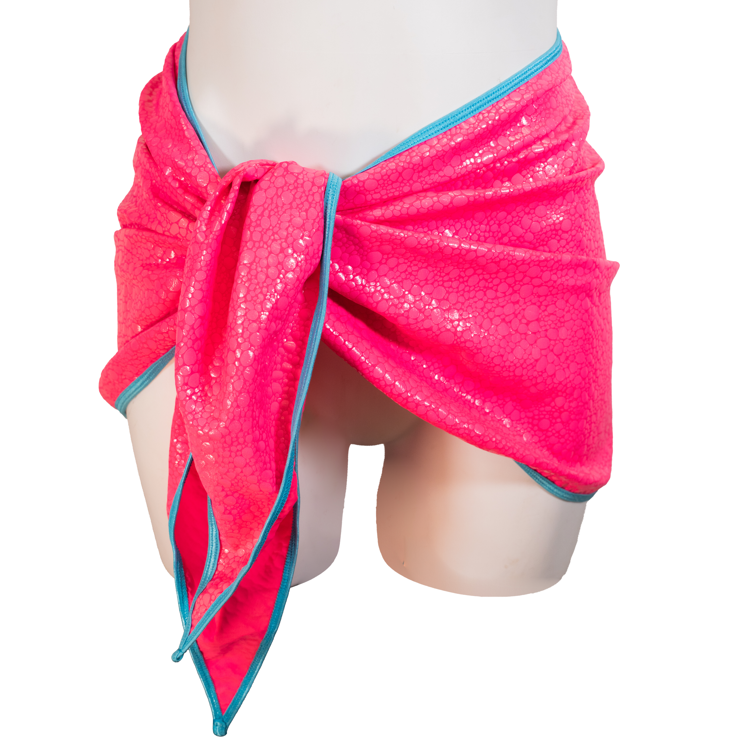 Pink Crocodile Cover Up