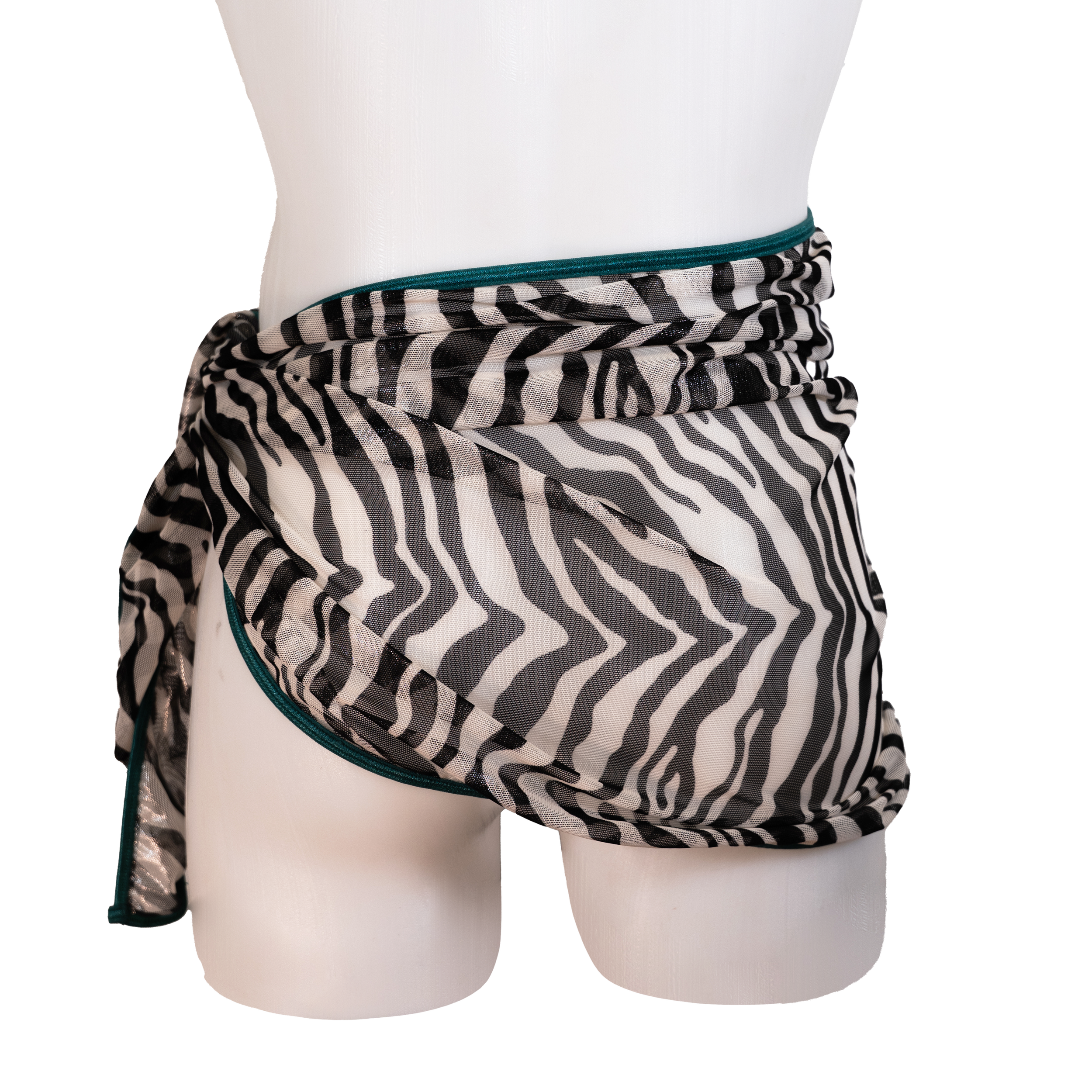 Blue Zebra Cover Up