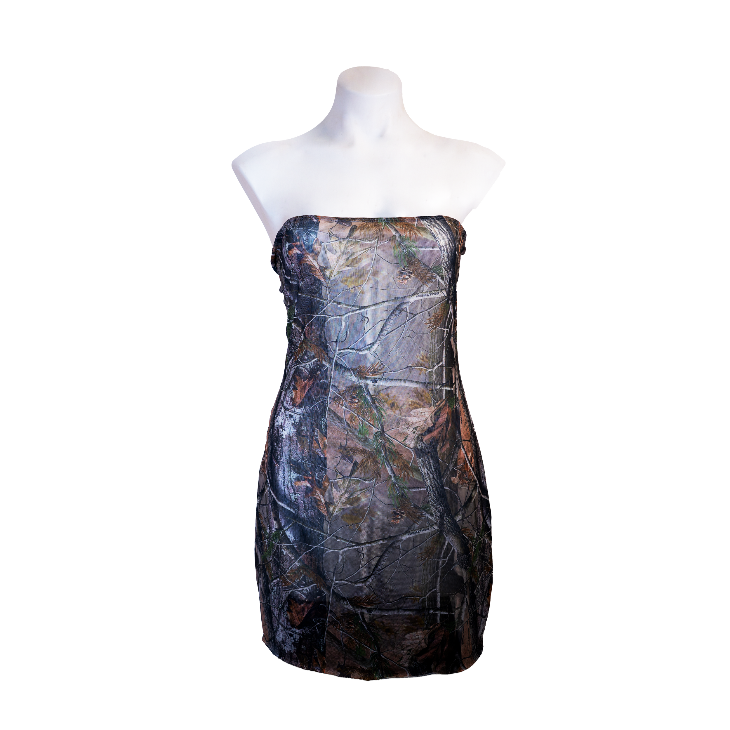 Real Tree Mesh Dress