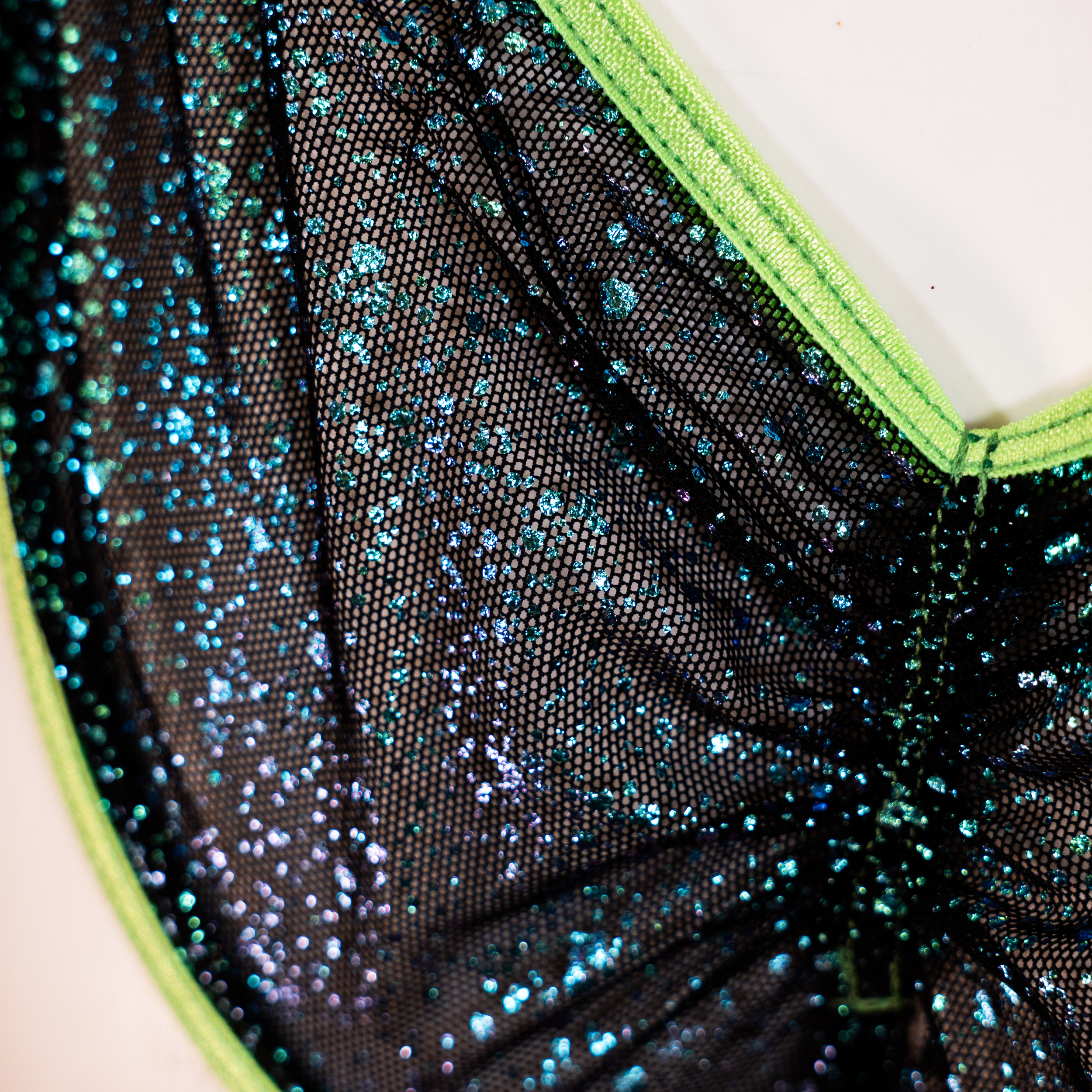 BLACK & LIGHT GREEN ONE PIECE CLOSE UP 3.png