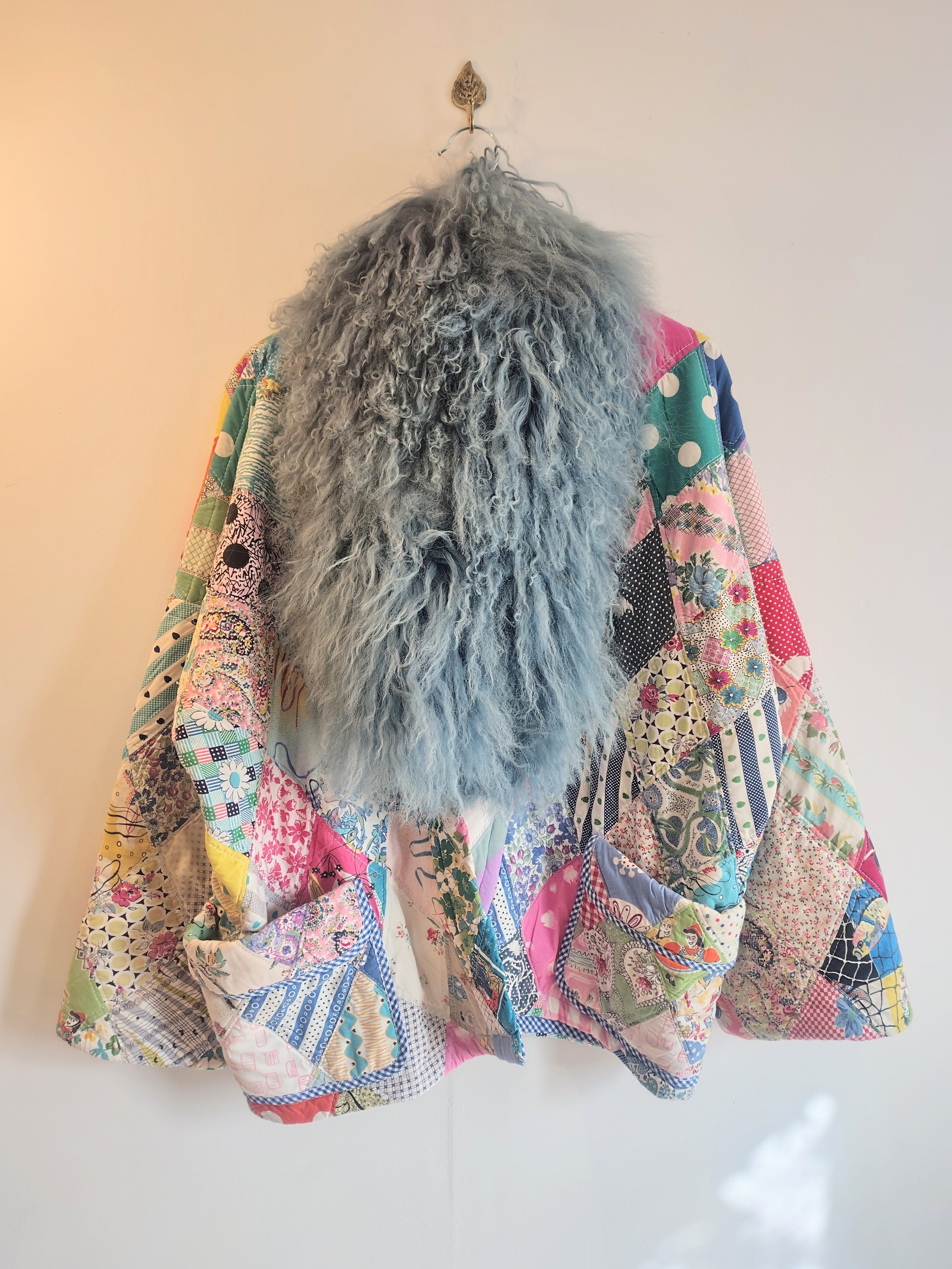 1950's Atomic era quilted jacket