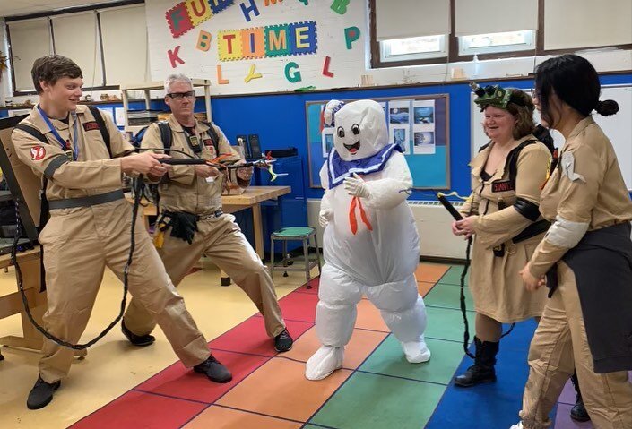 Our teachers never have any fun! 👻