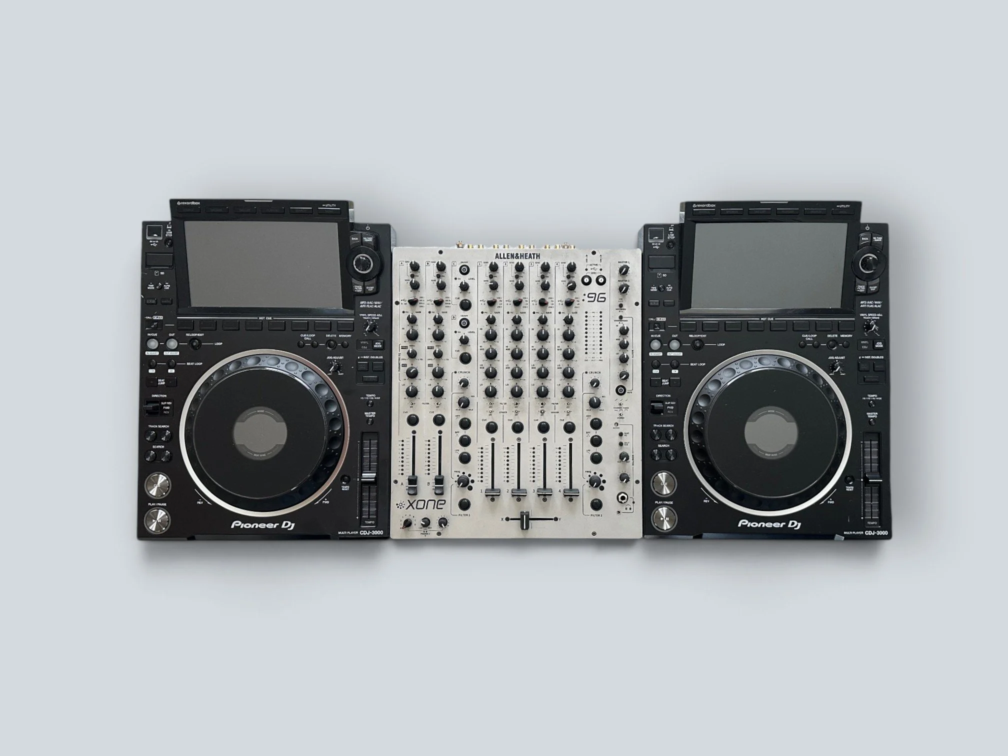 CDJ 3000's & Xone:96