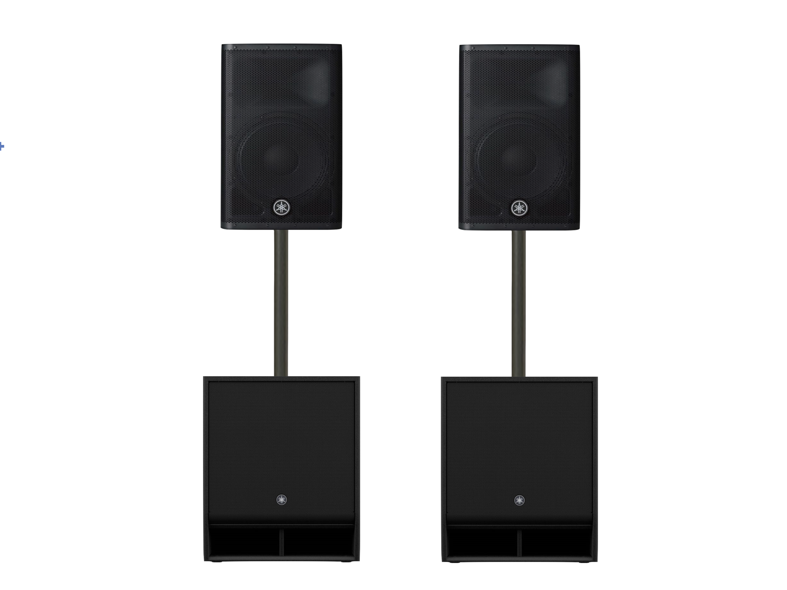Yamaha DXR15 & DXS15 Speaker Package