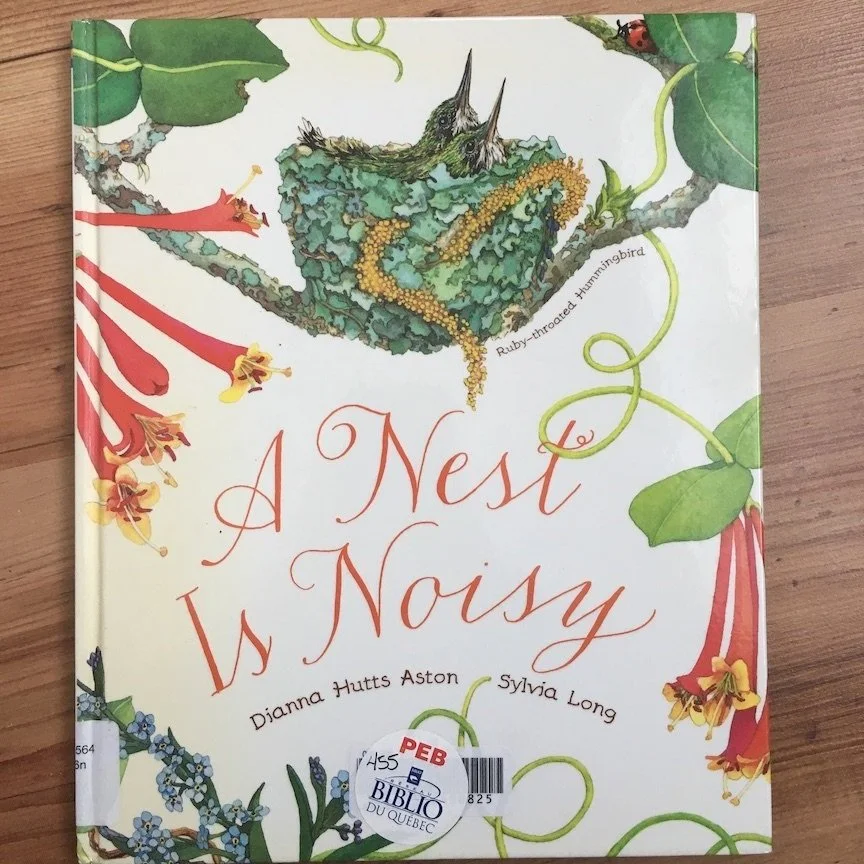 A Nest Is Noisy by Dianna Hutts Aston and Sylvia Long