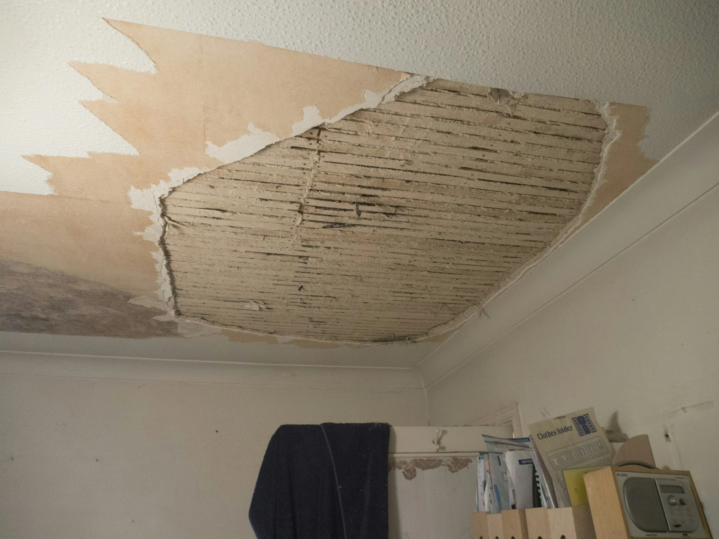 Flagstaff Ceiling Painting Damaged