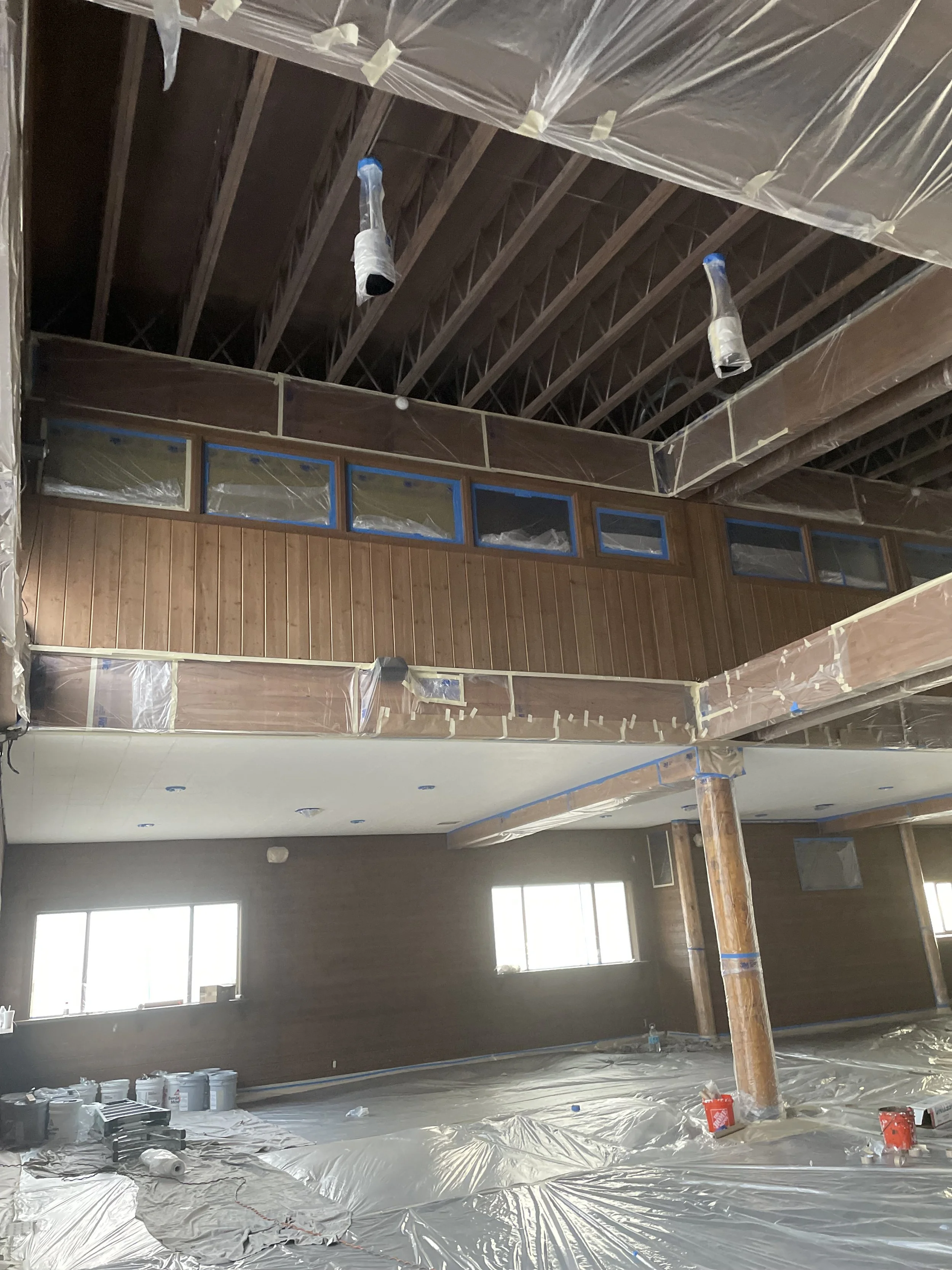 commercial winter painting