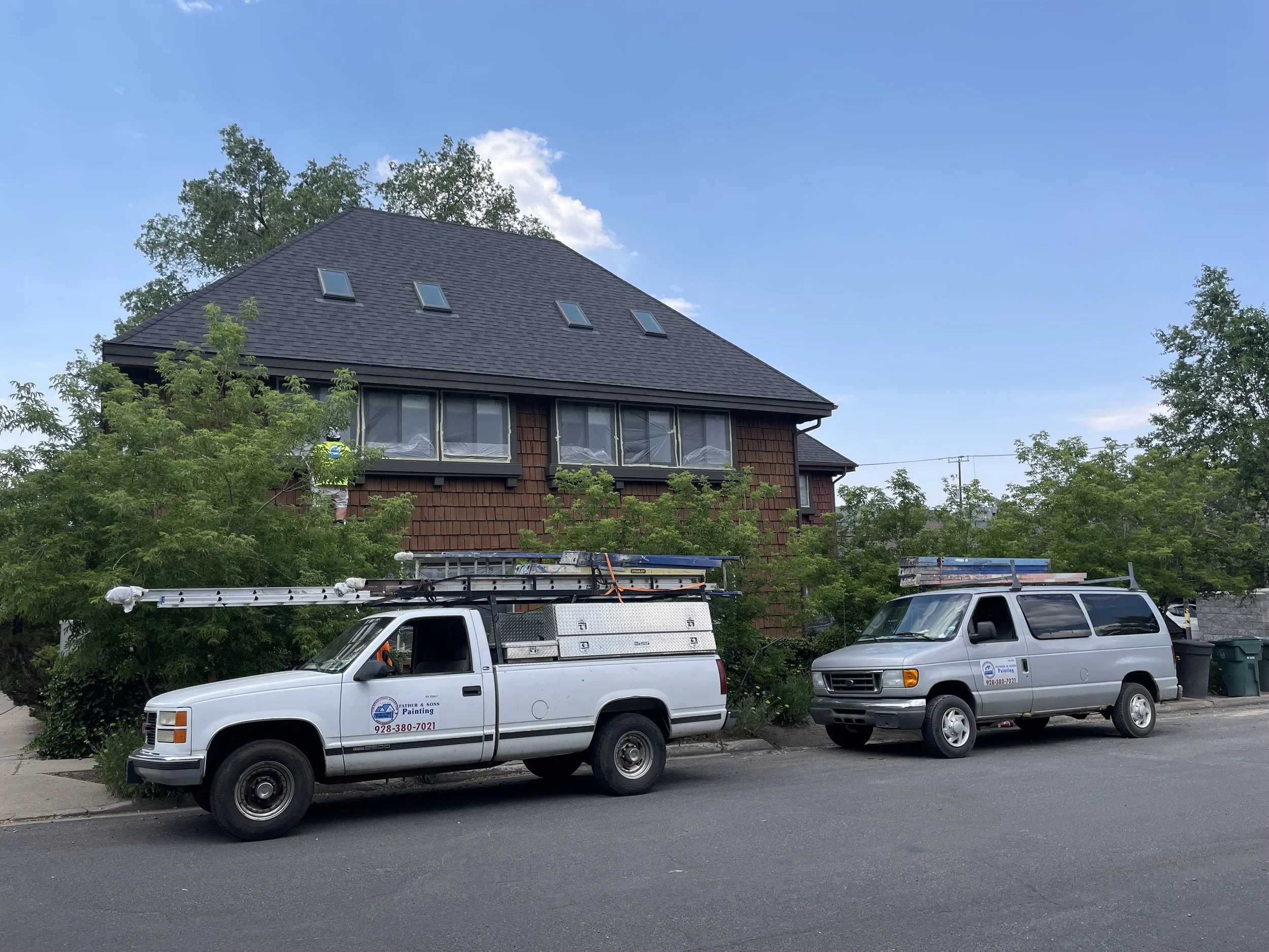 commercial winter painting