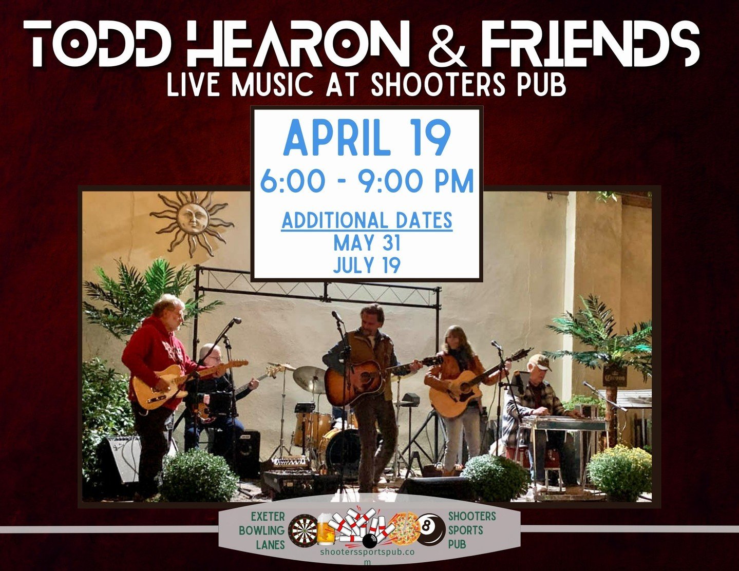 Friday night: Unwind with us as Todd Hearon takes the stage from 6-9 pm. Let your evening be filled with soulful music, great brews, and even better company. 🎤✨ #ToddHearonLive #EveningTunes