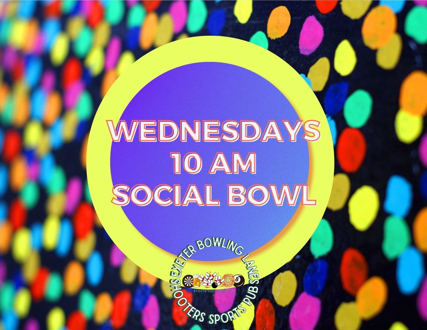 Roll into Wednesday with style and smiles! 🎳✨ ⁠
⁠
Join us for our Wednesday Morning Social Bowl &ndash; where it&rsquo;s all about fun, friends, and strikes. 🌟 ⁠
⁠
No teams, just good times from 10 AM. Only $11 for 3 games + free shoe rental! ⁠
⁠
P