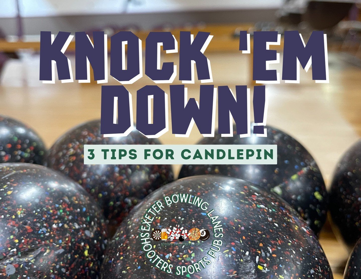 🎳 Candlepin Clinic: Quick Tips!⁠
⁠
🌟Aim Small, Miss Small: Focus on a single pin or spot for precision.⁠
🌟Smooth Operator: Keep your arm swing and release as fluid as silk.⁠
🌟Consistency is Key: Practice the same approach and delivery every time.