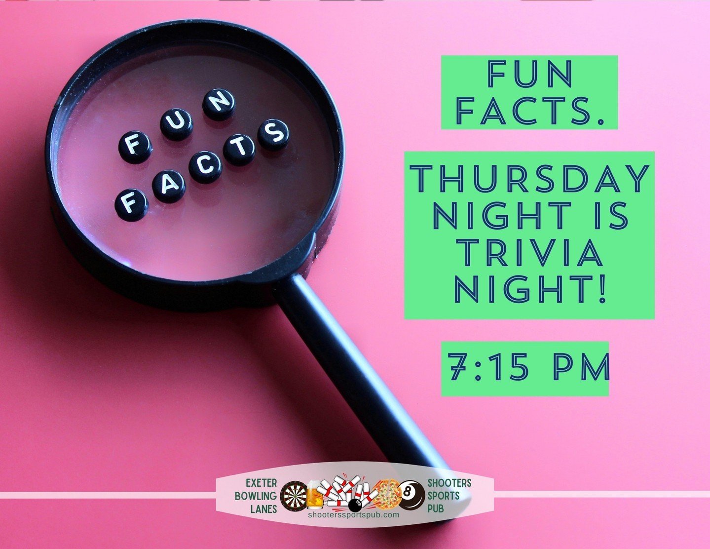 Think you've got game? Test your wits at Trivia Night every Thursday at 7:15 pm! 🧠🎉 Come on down for a brew and brain-busters with the crew! #TriviaThrowdown
