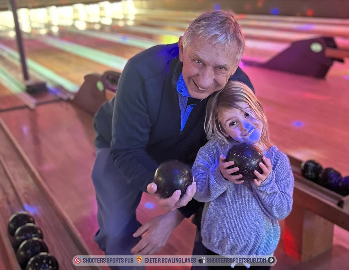The best games aren&rsquo;t played on screens.⁠
⁠
They&rsquo;re the ones where a grandparent shows a grandkid how to roll straight, cheer loud, and celebrate every pin.⁠
⁠
Family time, Seacoast style - only at Exeter Bowling Lanes.⁠