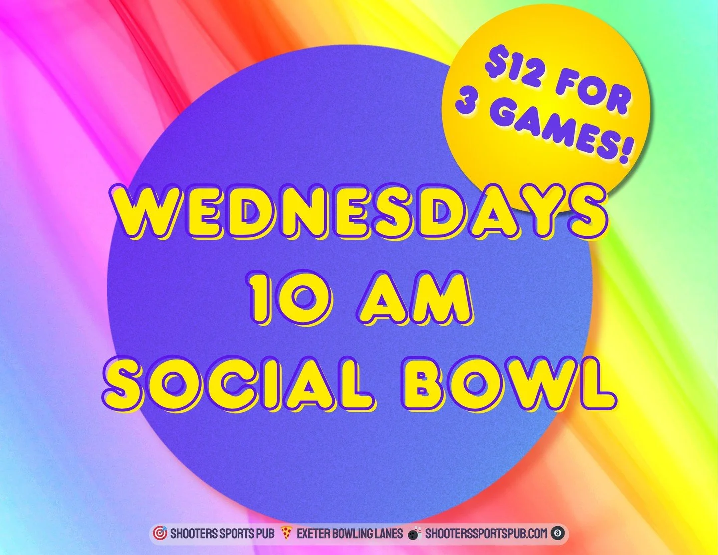 A midweek reset never hurt anyone. ⁠
⁠
Our Wednesday Morning Social Bowl is all about easy laughs, light competition, and a reason to get out of the house. ⁠
⁠
Three games, friendly faces, and no commitment. ⁠
⁠
Just show up, roll a few, and enjoy th