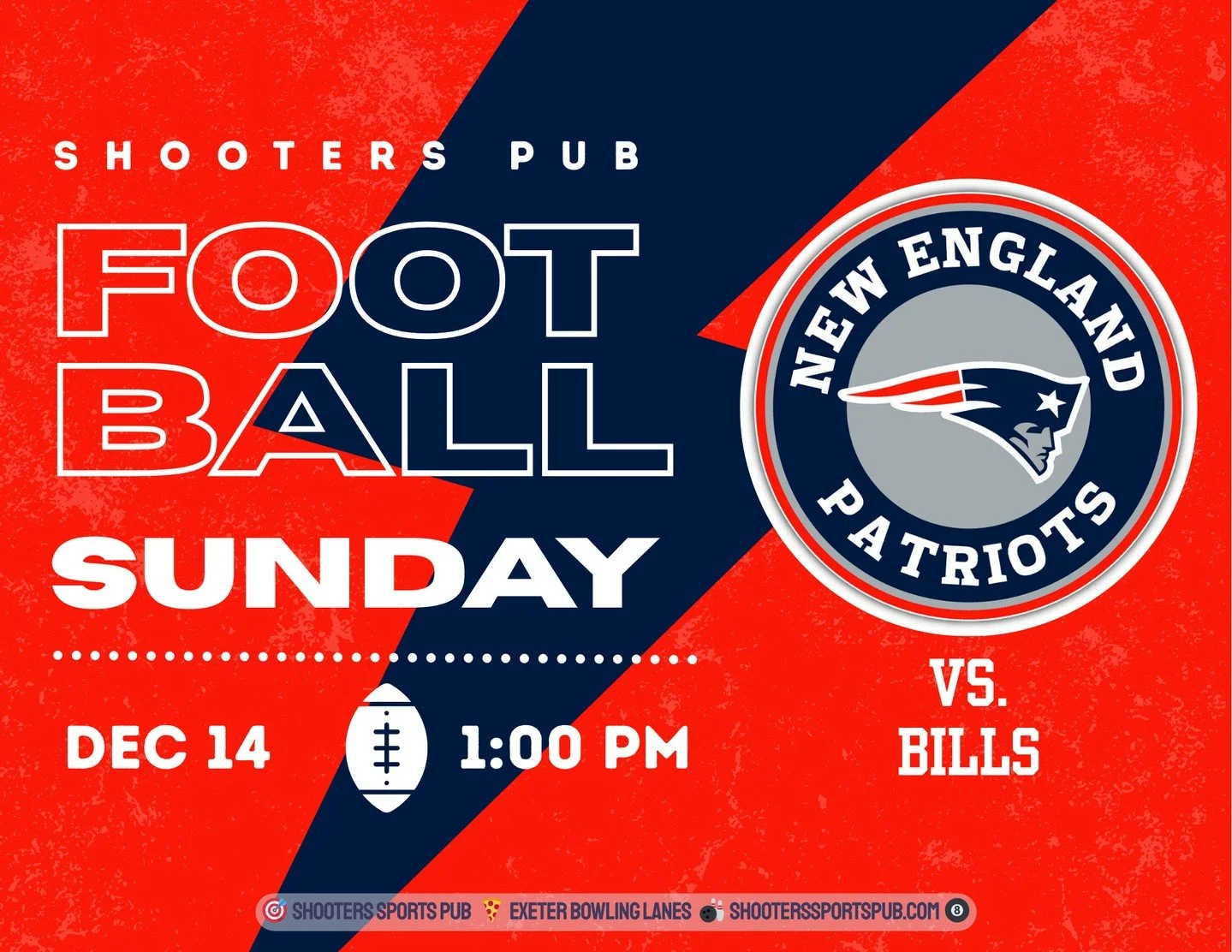 Cold weather is here but the games are heating up. ⁠
⁠
Whether you&rsquo;re settling in for football or catching the B&rsquo;s on the ice, ⁠
⁠
Shooters is the easy choice for game day. Big screens, good food, and a crowd that actually pays attention.