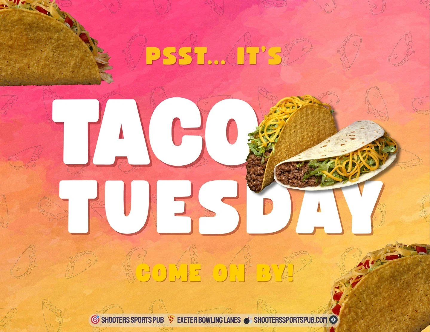Taco Tuesday is calling. If you&rsquo;re looking for something easy, quick, and tasty, swing in and grab a plate. Perfect mid-week mood booster.