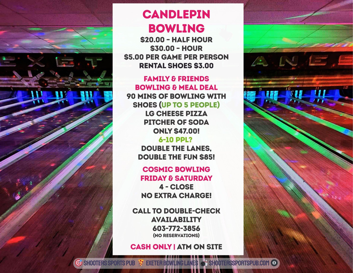 his is one of those weekends where you don&rsquo;t need a plan.⁠
You just need somewhere warm, familiar, and easy to land for a few games. ⁠
Families from Exeter and nearby towns tend to pop in when the weather turns cold and everyone needs to move a