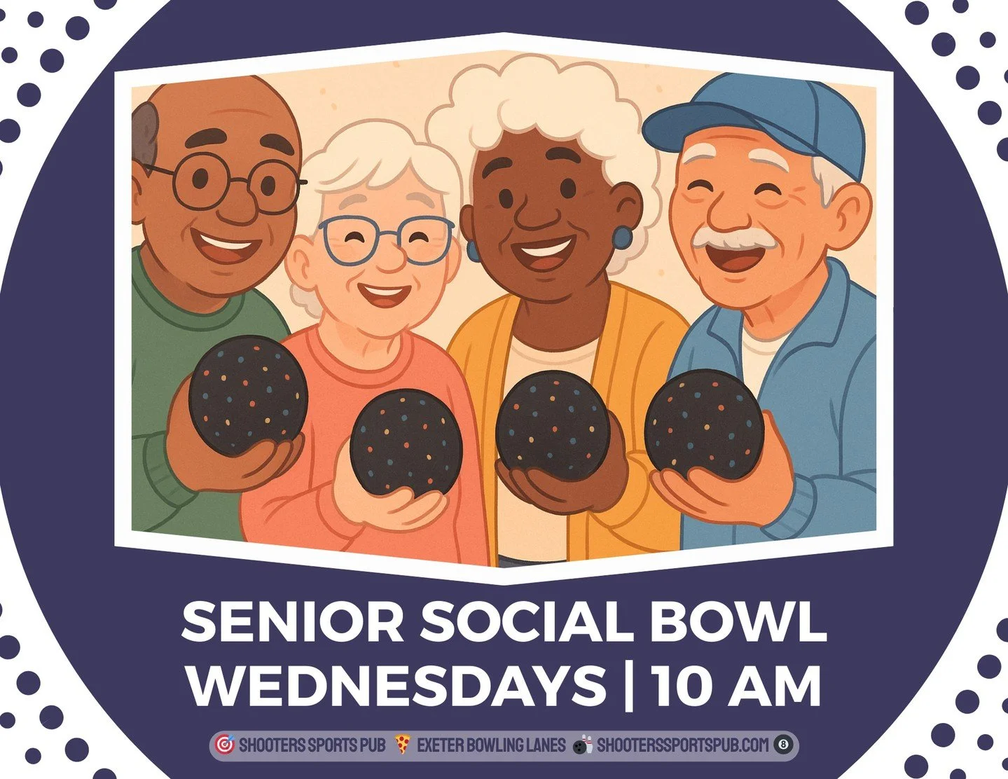 Wednesdays at 10 AM is Senior Social Bowl.⁠
⁠
It&rsquo;s been on the schedule a long time and runs the same way each week. If it&rsquo;s part of your routine, you already know the time. If not, that&rsquo;s when it happens.⁠