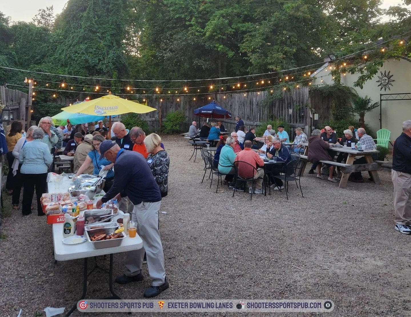 Beer Garden season hits different.⁠
Open air. Same crowd. Same drinks.⁠
If you&rsquo;re thinking about a 2026 party out there, lock in your date sooner than later.⁠
Once the weather turns, the calendar moves fast.⁠