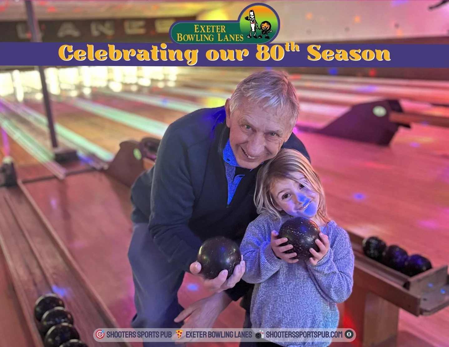 This building has been around long enough to see generations come through.⁠
People who learned to bowl here now bring their kids &amp; grandkids in and show them the same lanes.⁠
Some things don&rsquo;t need to change.⁠