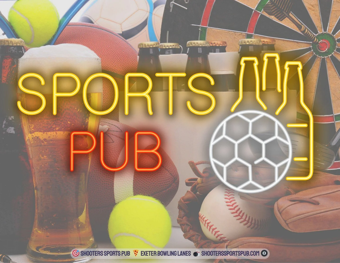 Saturday and Sunday are simple.⁠
Screens on.⁠
Drinks cold.⁠
If you care about the game, you&rsquo;re here.⁠
If you don&rsquo;t, you probaby still end up here.⁠