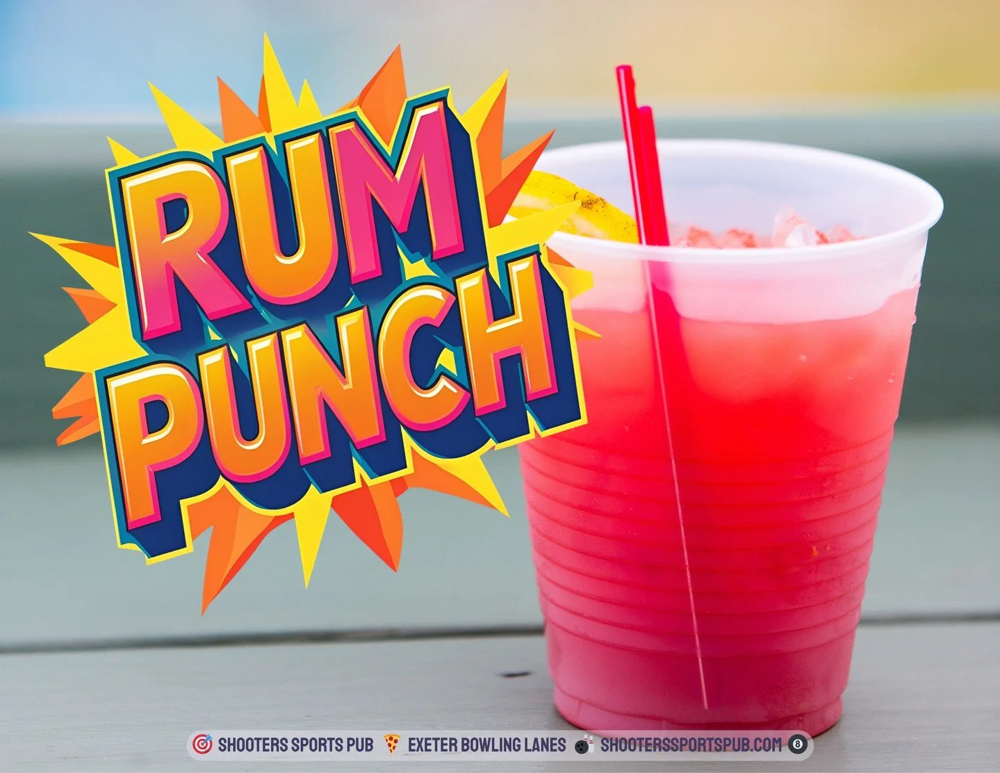Rum punch is always around, but it starts making more sense this time of year.⁠
Sun&rsquo;s out a little longer, beer garden&rsquo;s back in play, and that first one hits like it should.⁠