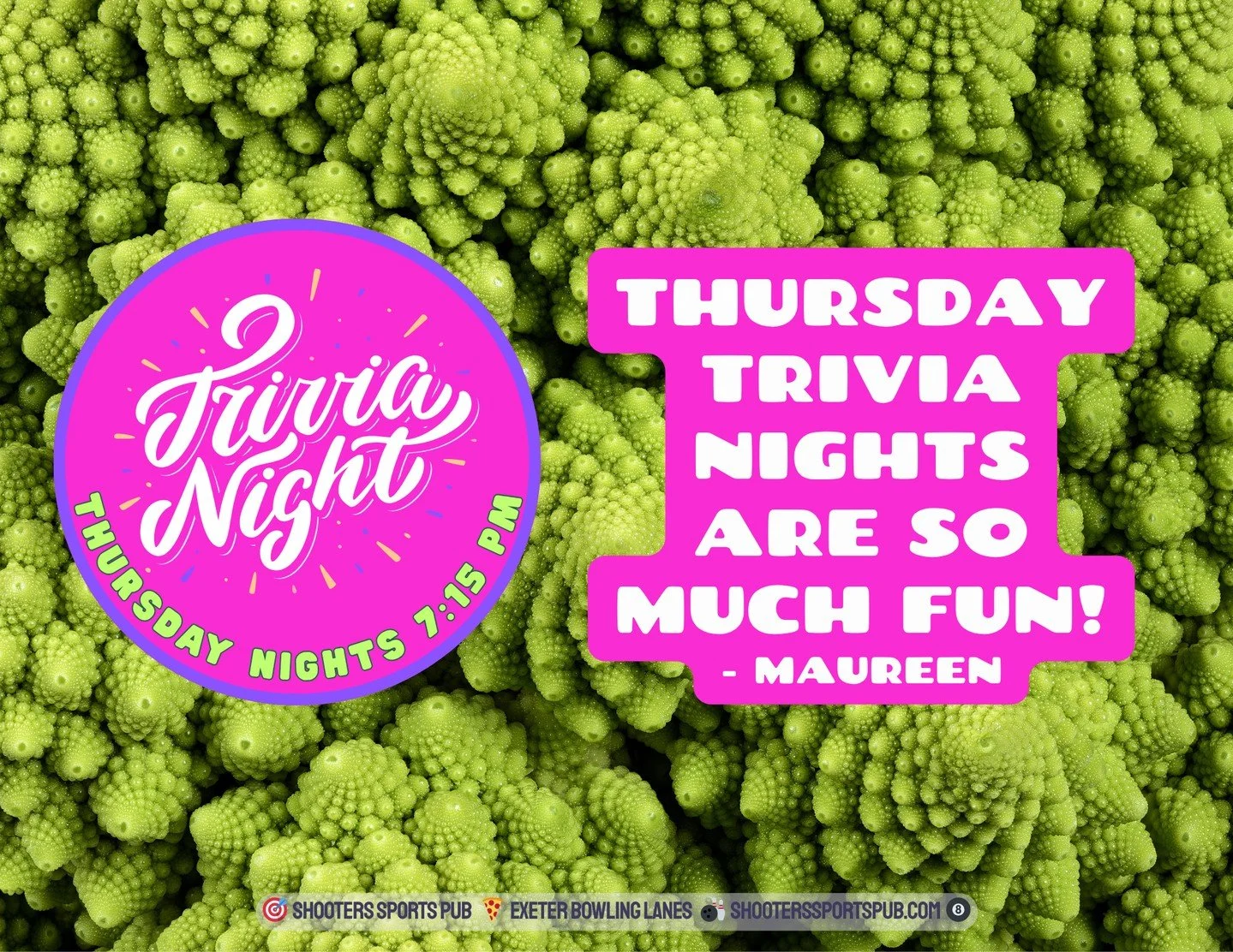 Thursday nights keep a steady crowd.⁠
Questions, teams, a little back and forth across the room. If you know, you know.⁠