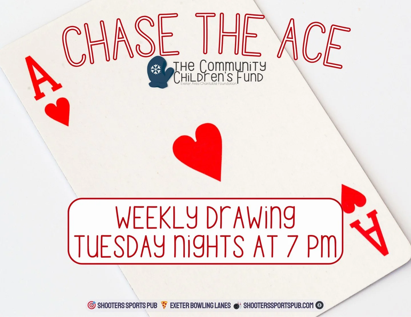 Tuesday at 7.⁠
Grab your tickets from the dispenser, drop them in, see how it plays out.⁠