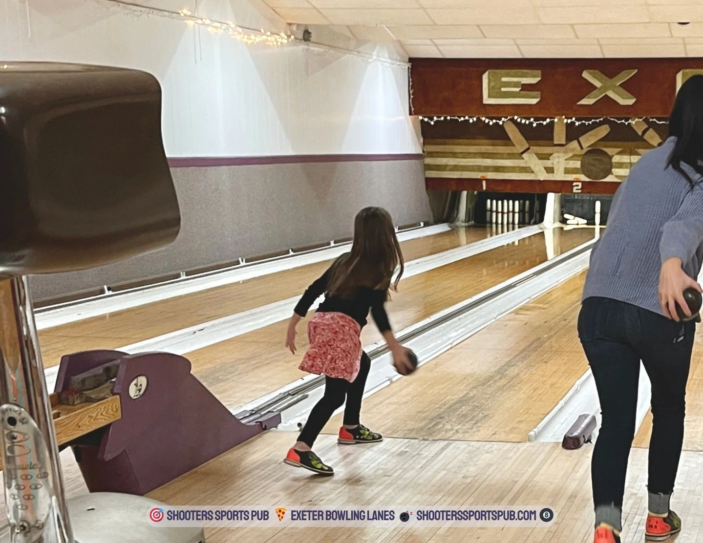 Bumpers keep the ball out of the gutters, so every roll stays in play.⁠
Good for kids, first-timers, or anyone who just wants to keep it moving.⁠
We&rsquo;ll set them up when you check in. Just ask.⁠