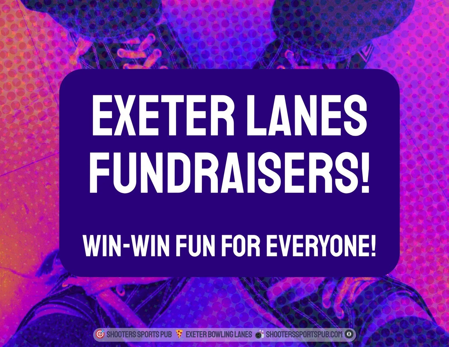 Planning a fundraiser?⁠
School groups and local teams have been using the lanes for years. It&rsquo;s simple, and people actually come.⁠
And you may be surprised to learn bowling isn&rsquo;t the only option for an activity! ⁠
Call the desk and we&rsq