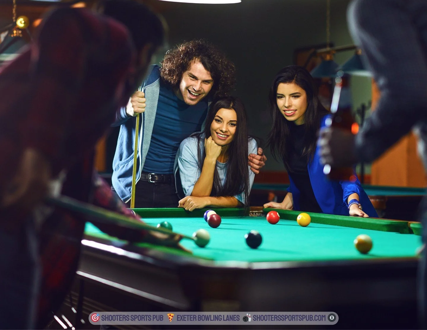 Shooters Pub offers FREE pool from open to 6 pm every day Saturday through Thursday. ⁠
Fridays the tables are $1.50 per game on the front table and $8.00 an hour on the vintage drop pocket table.⁠