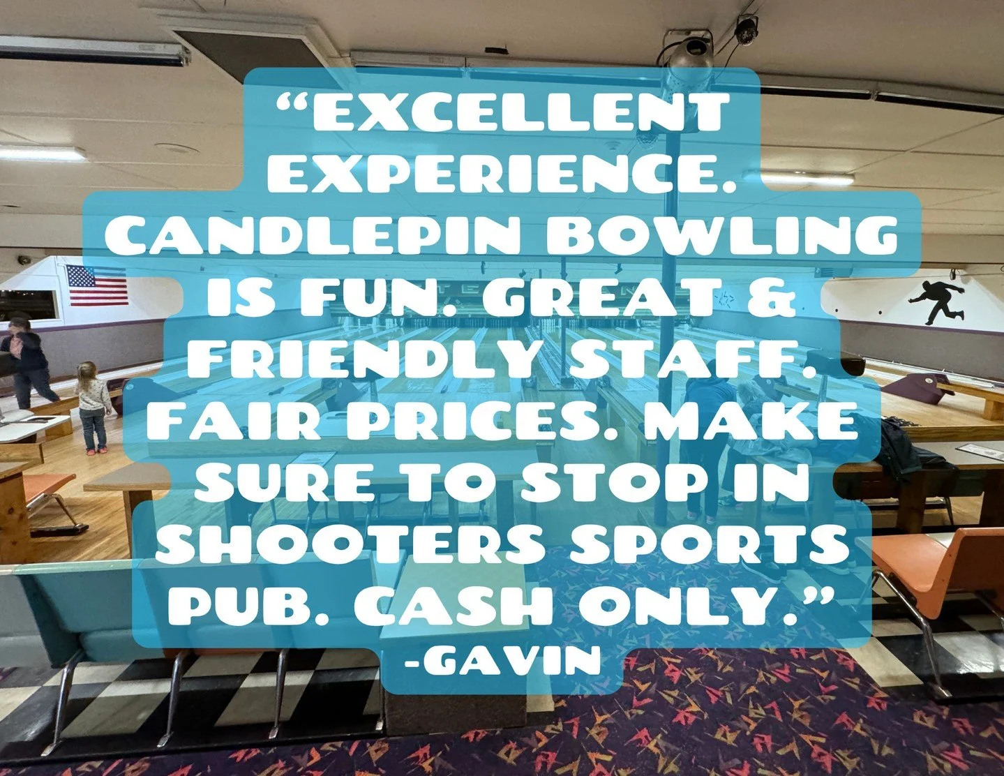 We&rsquo;ve had a lot of people come through here over the years, and we don&rsquo;t take that lightly.⁠
If you&rsquo;ve spent time at the lanes, we appreciate it.⁠
If you&rsquo;ve got a minute to share your experience, it helps more than most people